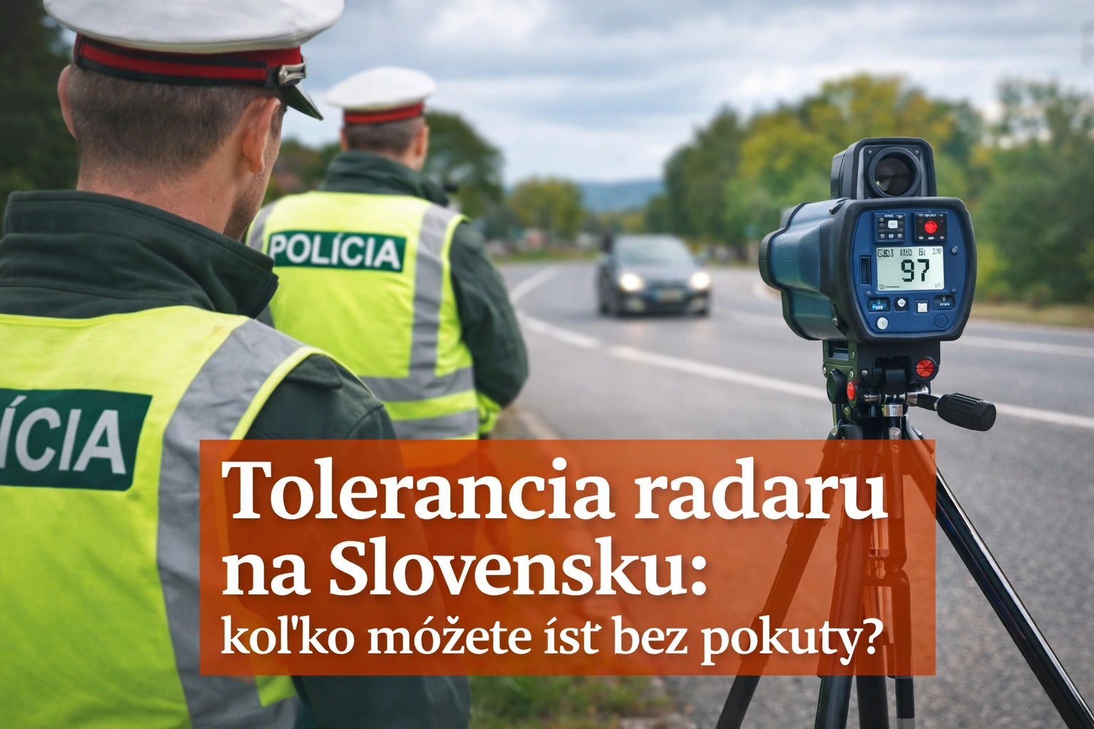 Tolerancia radaru na Slovensku pri meraní rýchlosti